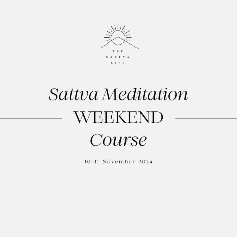 Sattva Meditation WEEKEND Course (6)